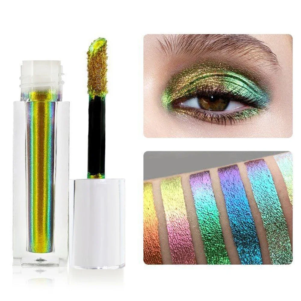 Aurora Multi Chrome Eyeshadow Pigments Long lasting Multi Chrome Chameleon Peacock Galaxy Glitter Liquid Eyeshadow eye shadow