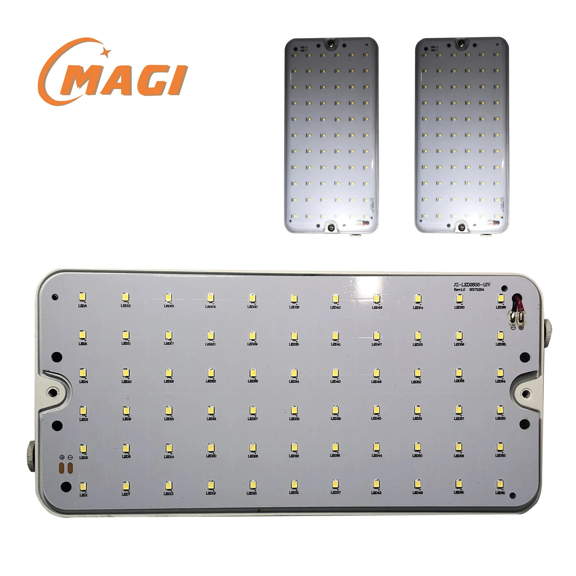 Caravan Marine waterproof dual power supply AC/dc LED motion sensor cabin light ceiling fluorescent ship light fixture