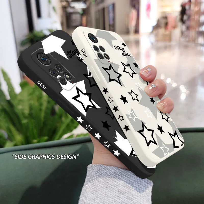 Bright Starry Sky Phone Case For Xiaomi Redmi Note 13 12 12S 11 11S 11T 10 10A 10T 10S 9T 9 Pro Plus 10C 9A 9C 9T 4G 5G Cover