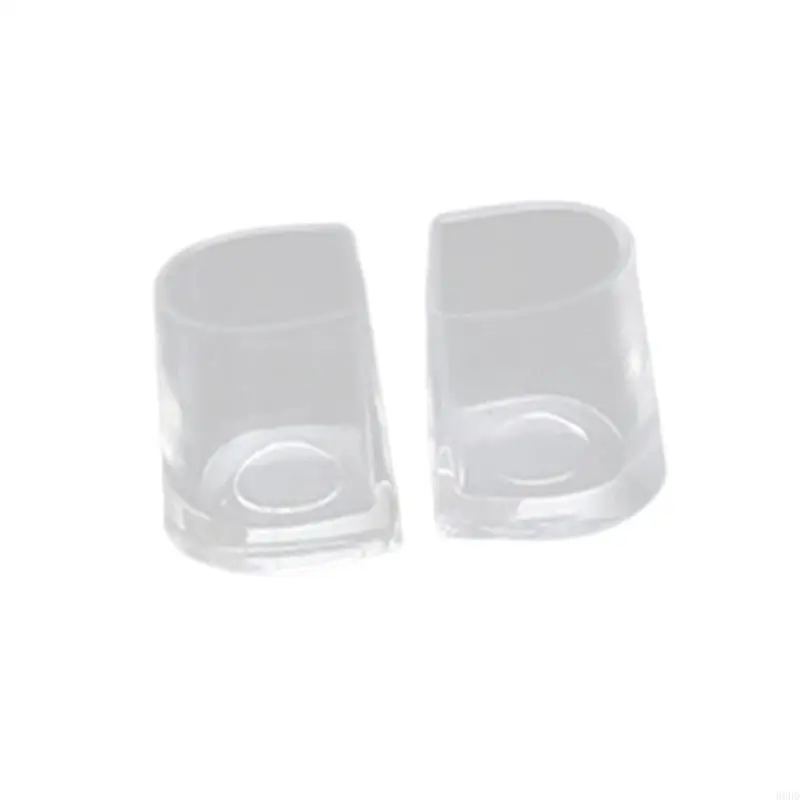 2 PCs Silikon -Fersen -Stopper High Heel -Beschützer Fersenspaer Fersenkappen Lateinische Stilettos Tanzabdeckung für Frau Frau – Detail 5