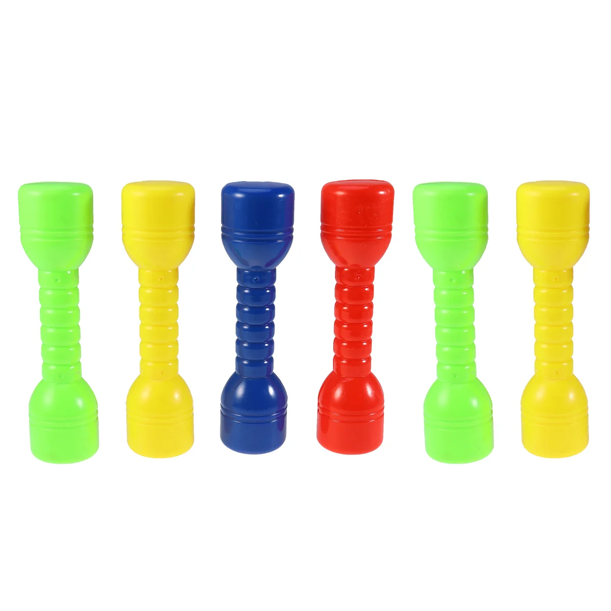 

6pcs Children Dumbbells Dumbbell Morning Exercise Tools Training Equipments Barbells Hand Bar for Kindergarten School