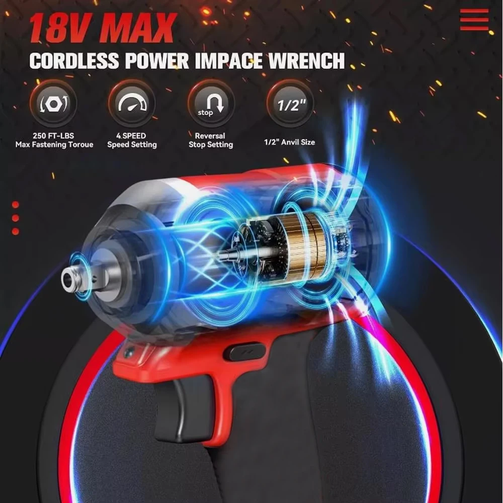 Brushless Impact Wrench 3