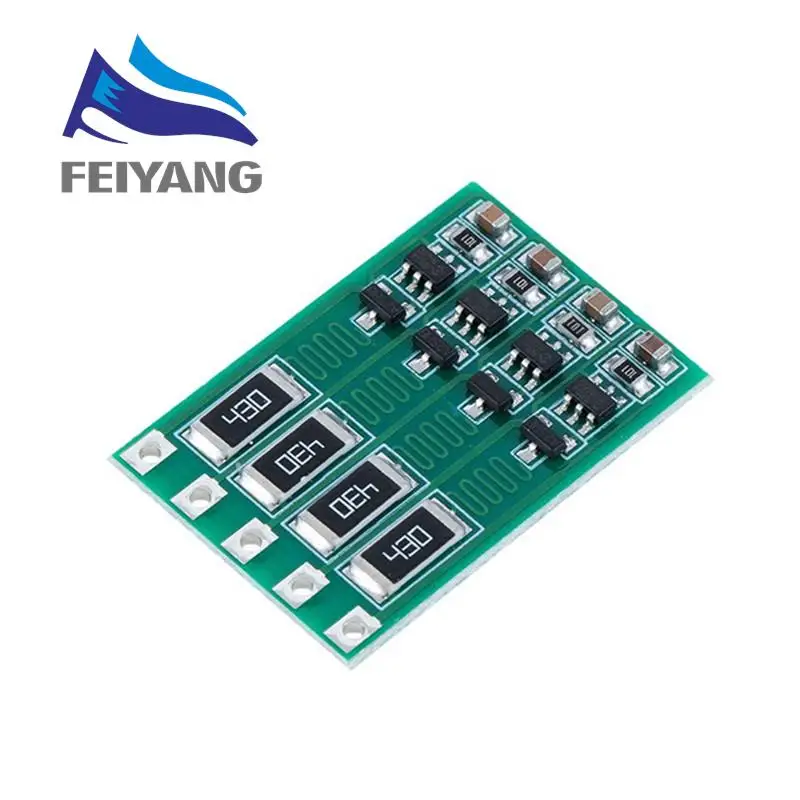 Détail des ports et indicateurs lumineux du chargeur multiport USB 3S 12.6V 20A pour batteries Li-ion 18650