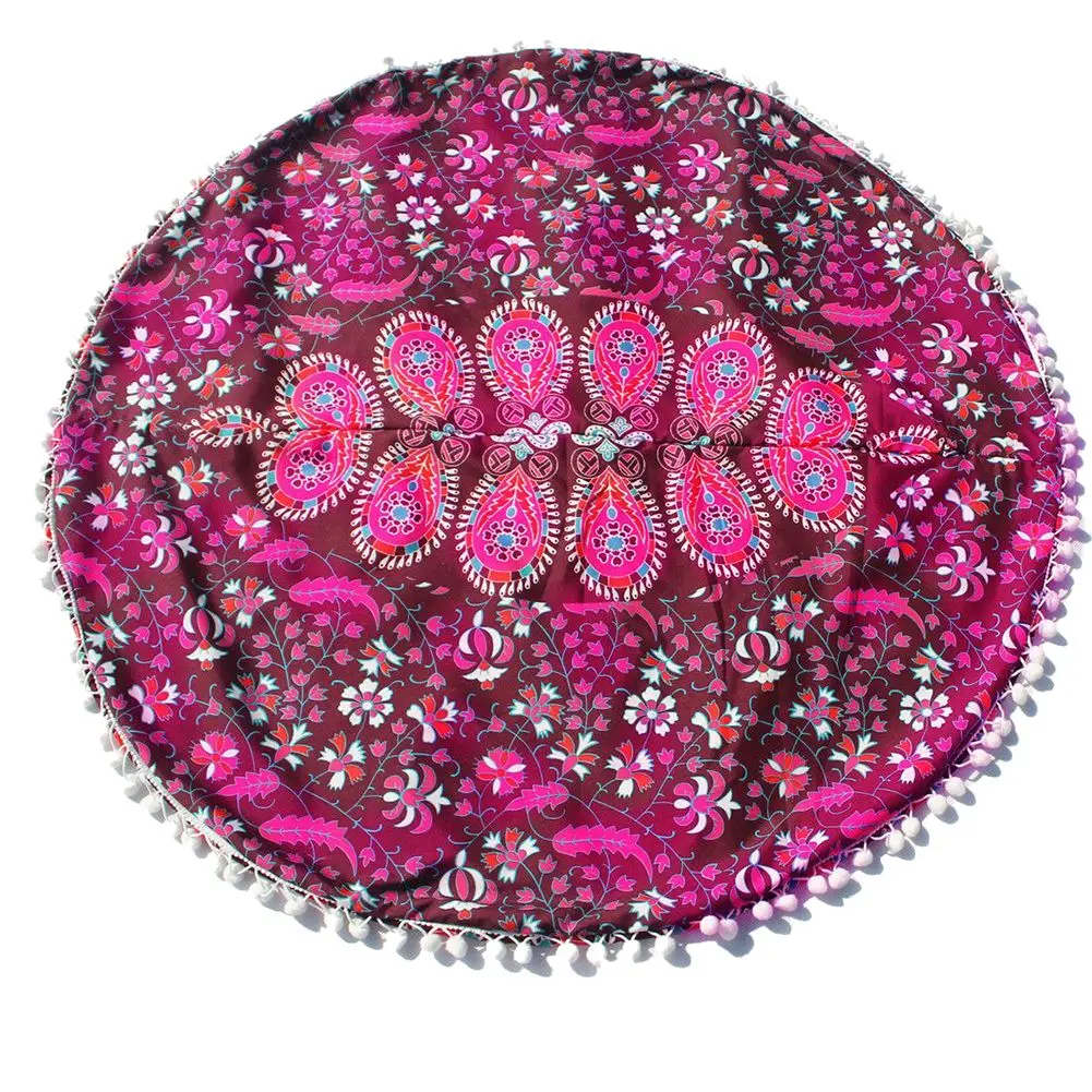

Brand New Pillowcase Decorative Round Side Closure 43 X 43cm / 17\" X 17\" Decorative Pillowcases Polyester Fiber