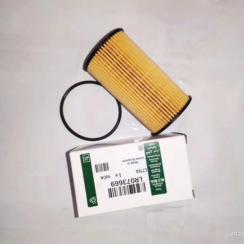 2.0L Petrol Diesel Oil Filter Seal JDE37128 LR073669 for Land Range Rover Evoque Velar Discovery 5 RR Sport Jaguar XF Ingenium