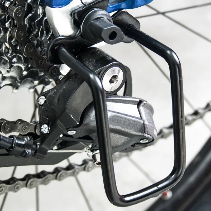 ZYAMY 2pcs Adjustable Cycling Rear Derailleur Chain Protective Guard Rear  Derailleur Protectors Bicycle Rear Derailleur Protection Bar Iron  Protective