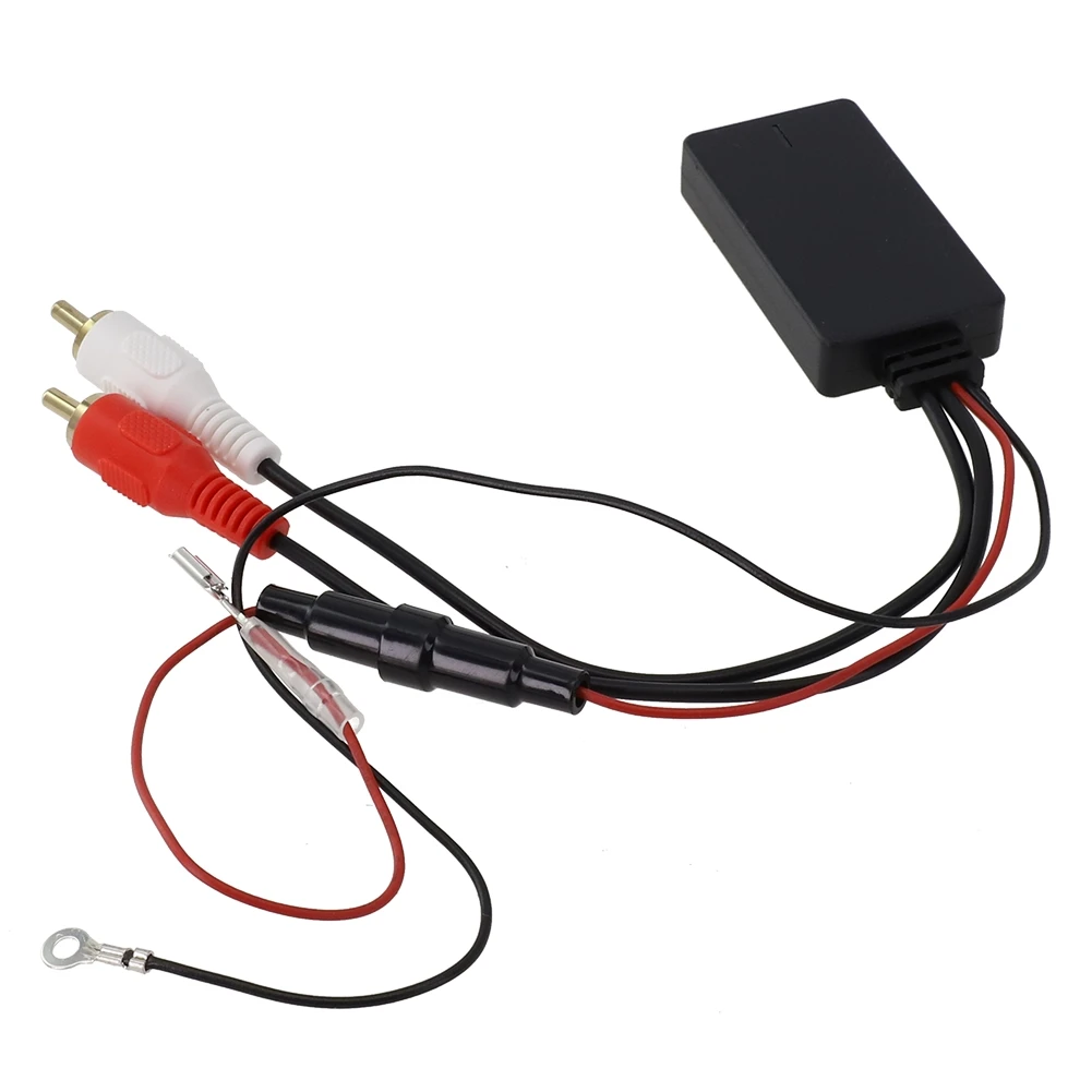 

Car Wireless Bluetooth Receiver Module Bluetooth5.0 Music Radio Stereo Audio Cable Adapter 2RCA Connector Music AUX Adapter