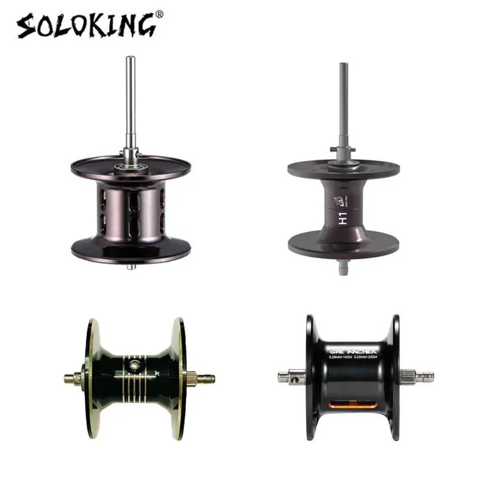 Bobine de rechange SOLOKING compatible moulinets HIAW200, GKA300 et GKA200 pour la pêche