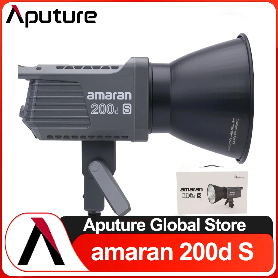 Iluminação Estroboscópica Fotográfica para Aputure, Efeito de Luz Integrado 9 FX, LED, Amaran 200d S, Bicolor, 200W, 2700-6500k