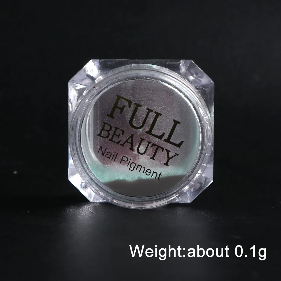 Holographic Nail Glitter Powder Rainbow Color Neon Effect Nail Art Flakes Decoration Chrome Dust Tips Manicure 0.1g For Nail Powder Nail Glitter Nail Decoration Nail Decorations Nail Flakes SA354