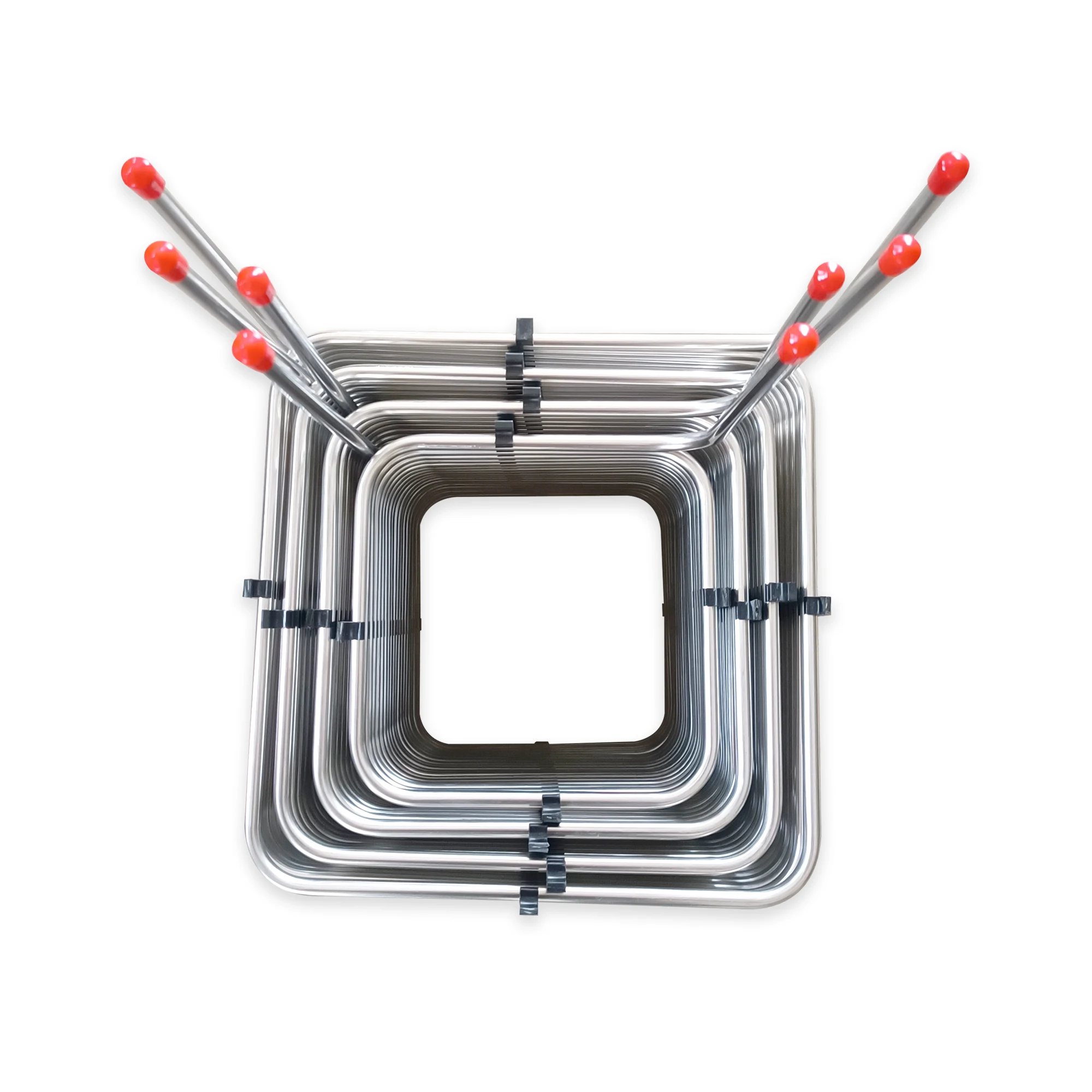 Square Four-Way Beer Tube 304 Stainless Steel Coil Water-Cooled Beer Machine Cooling Coil Used in Restaurants Bars