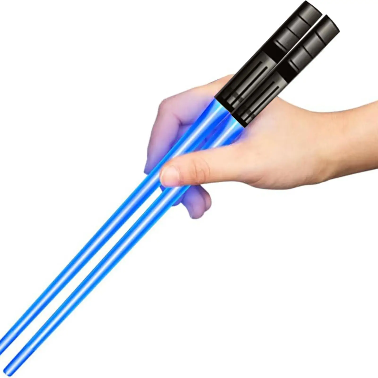 Lightsaber Chopsticks Light up Party Light Chop Sticks LED Glowing Chopsticks for Holiday Concerts Wedding Raves Clubs