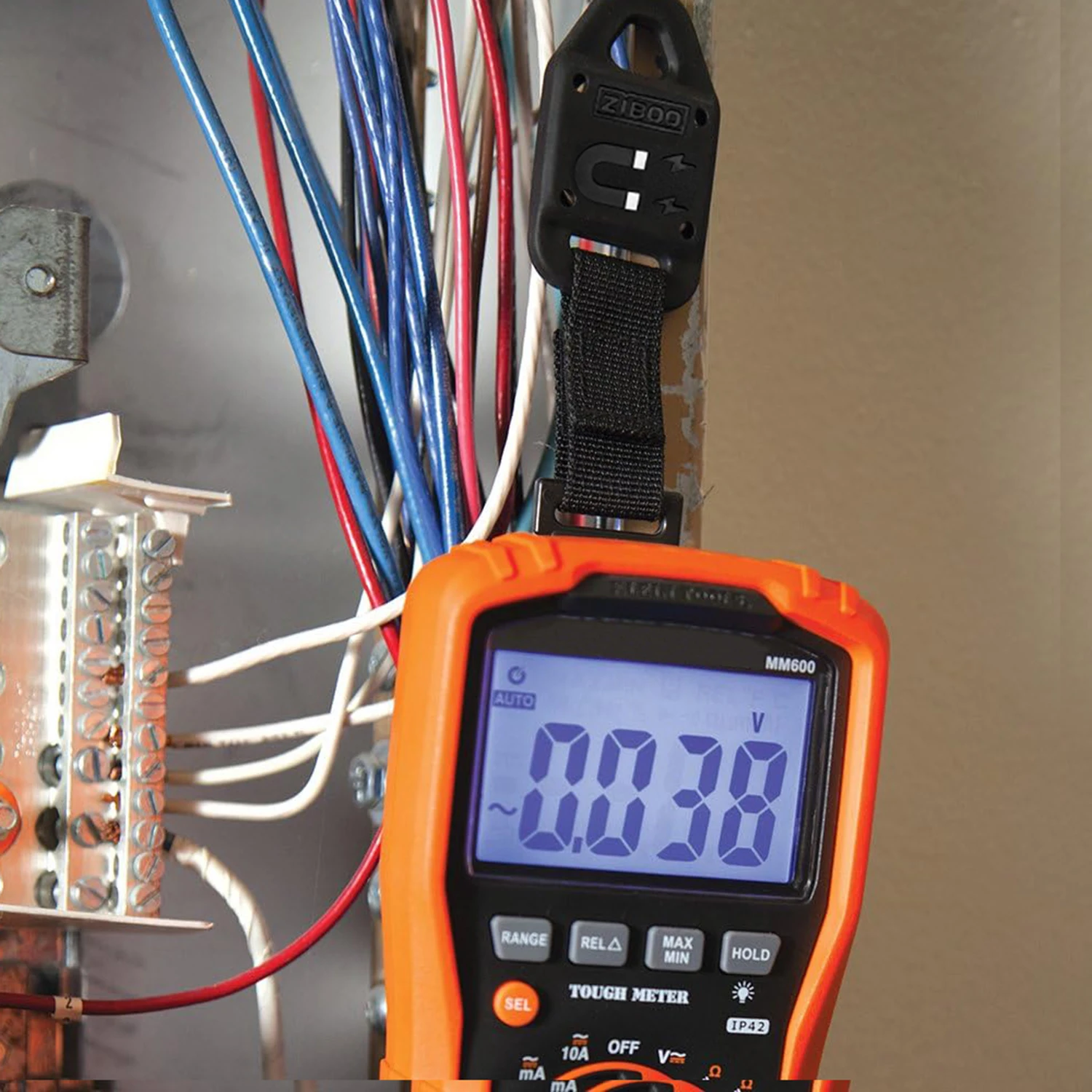 ZIBOO 69417 Rare-Earth Magnetic Hanger, with Strap , Compatible