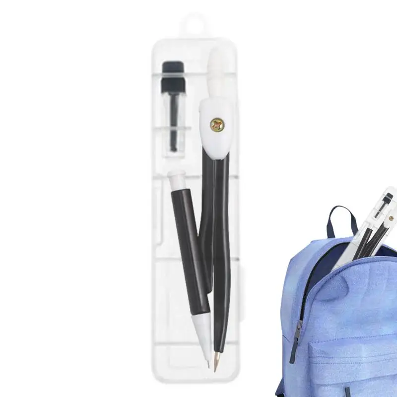 

Drawing Compass Scholastic Compass Professional With Shatterproof Storage Box Stainless Steel Geometry Compass For Drafting