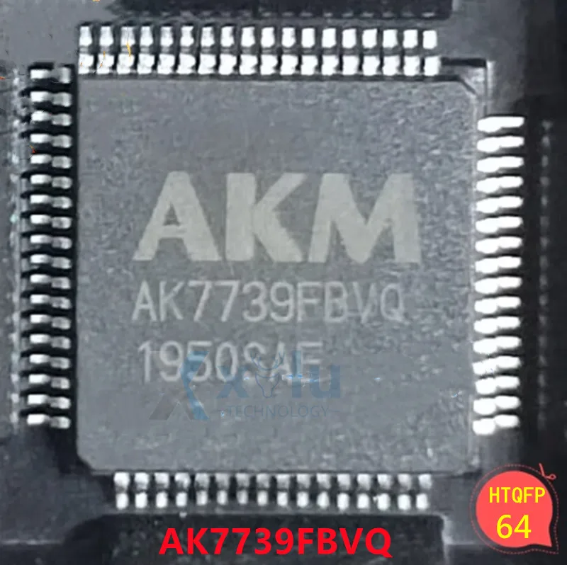 

AK7739FBVQ HTQFP64 Packaging AKM Chip