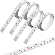 

4 Pieces Self-Adhesive Measuring Tape,Steel Ruler Tape Label,Metal Sticky Ruler Left Or Right Read For Measuring,40 Inch