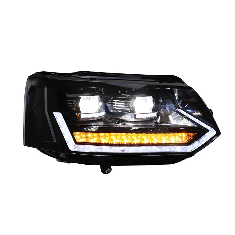 VW T5 MULTIVAN LEDテールライト LED ブレーキライト VW T5 テールゲート 03-15 ブラック