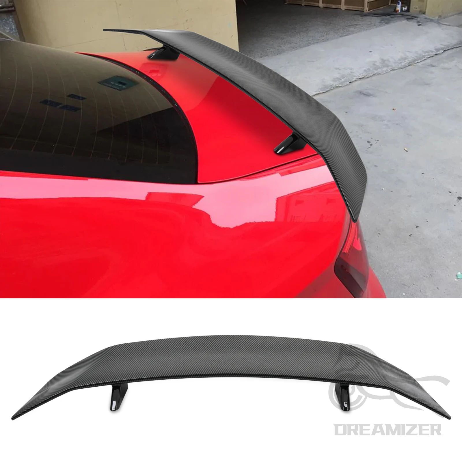 universal high quality carbon fiber spoiler Exterior Modified GT Carbon ...