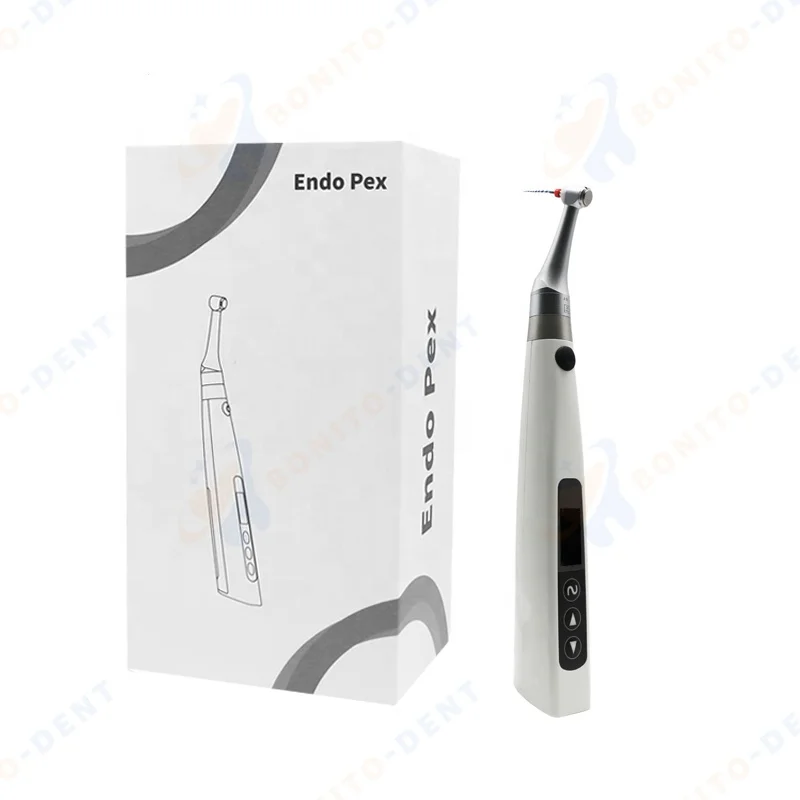 

New Product Wireless denta Endo Motor Built In Apex Locator 2 IN 1 Endodontic Equipment With 360 Degree Rotated Contra Angle
