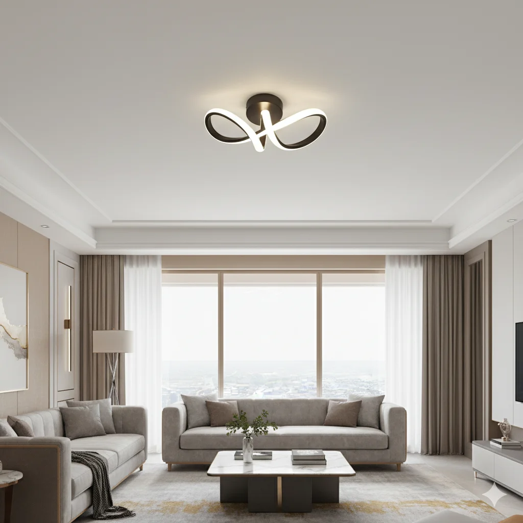 Sleek LED Ceiling Light Fixture