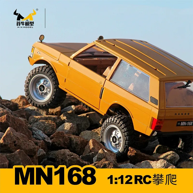 1:12 RC CAR Full Scale MN 168 Range Rover Off-Road Vehicle Version RC Model 2.4G 4WD Climbing Crawler Car Range Rover MN-168 3