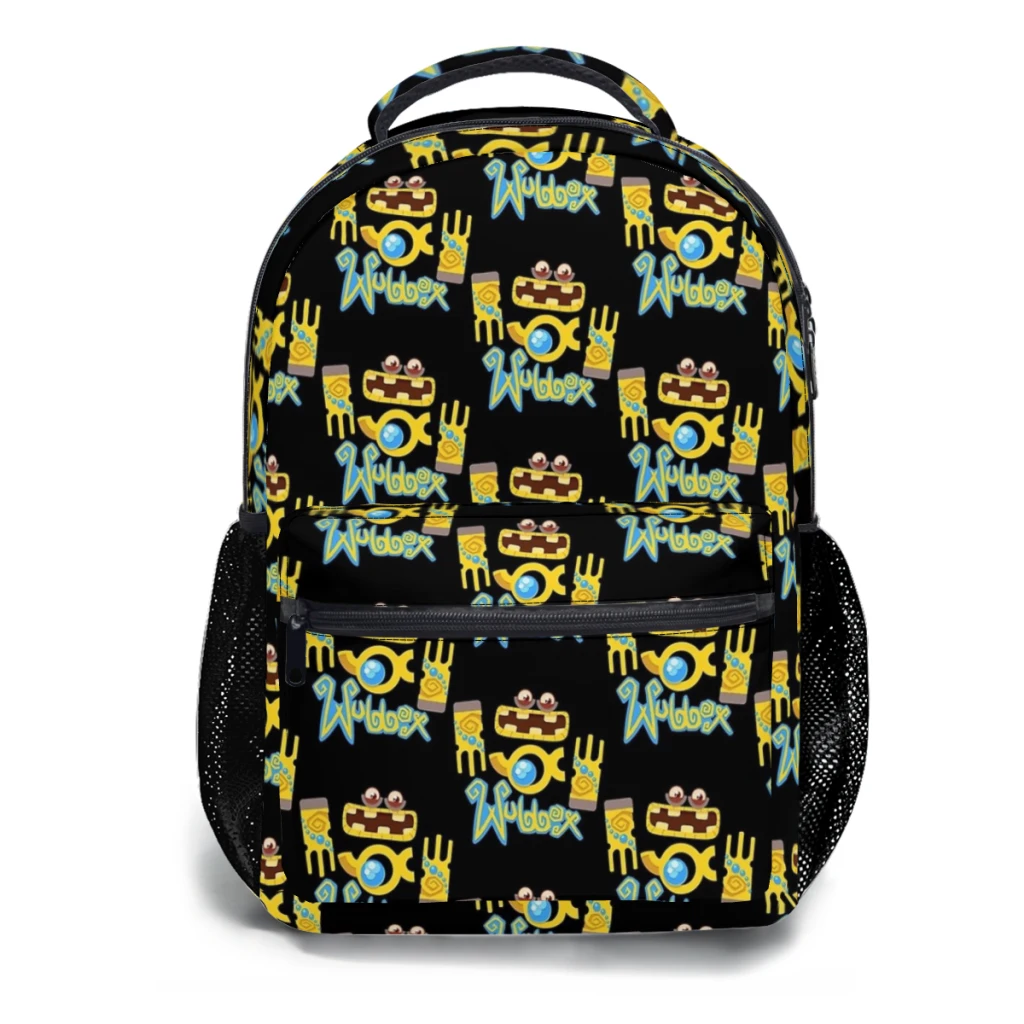 

My Singing Monsters Wubbox New Female Fashion High Capacity Waterproof College Backpack Trendy Laptop Travel Book Bag ﻿ ﻿