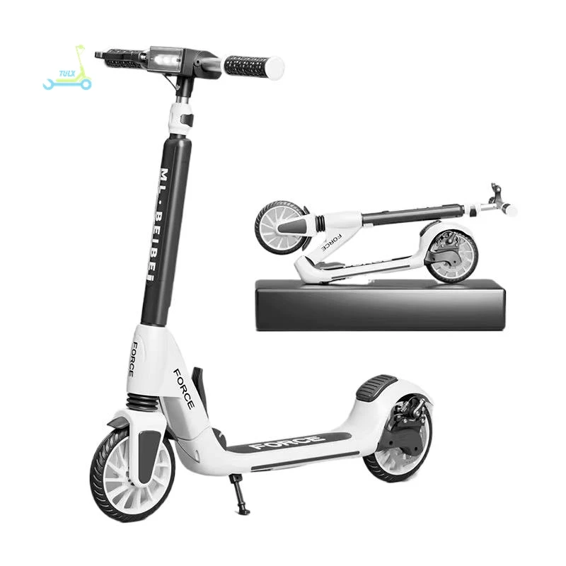 TULX Scooter Lightweight Design Foldable And Easy To Carry Can Be Used As A Good Helper For Urban Commuting Ensure Go Out Safety