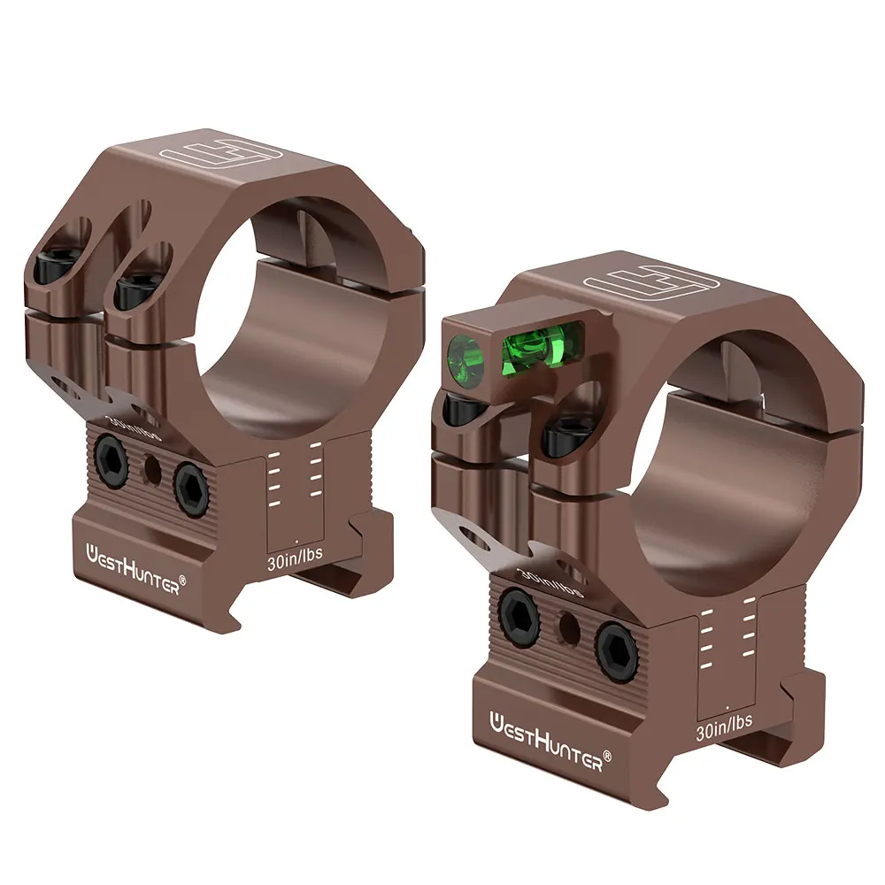 Rifle Scope Mount Ring WestHunter Optics MOA And Height Adjustable Picatinny Mounts 1&lsquo;&rsquo; 30MM Or 34MM Tube Adjust Elevation Hunting Scope Rings