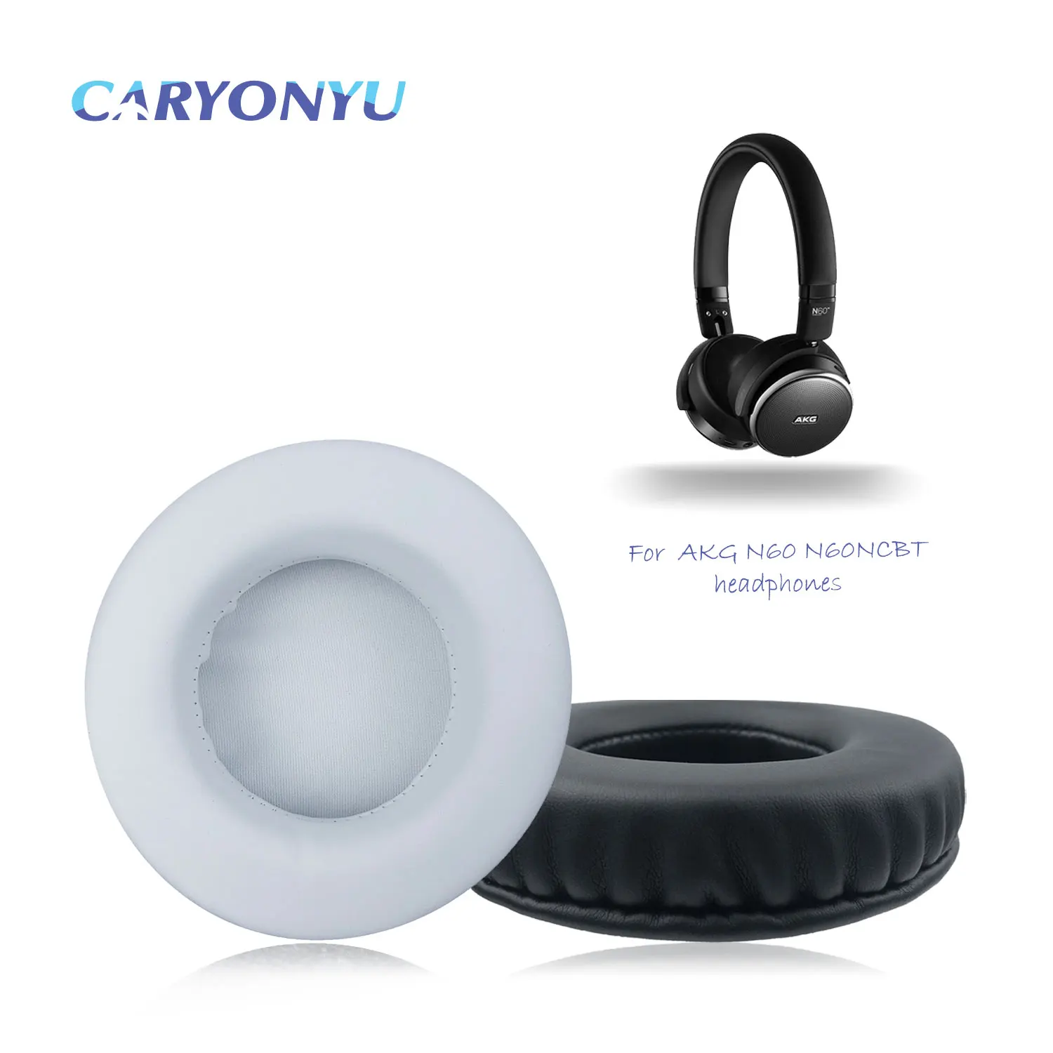 CARYONYUReplacementEarpadForAKGN60N60NCBTHeadphonesThickenMemoryFoamEarCushionsEar