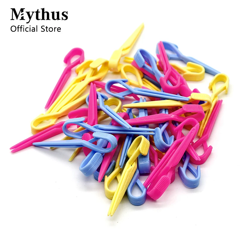 6.3 Cm Salon Hair Perming Clips For Hairdressing Hairstyling Small Size Plastic Hair Clip Pins