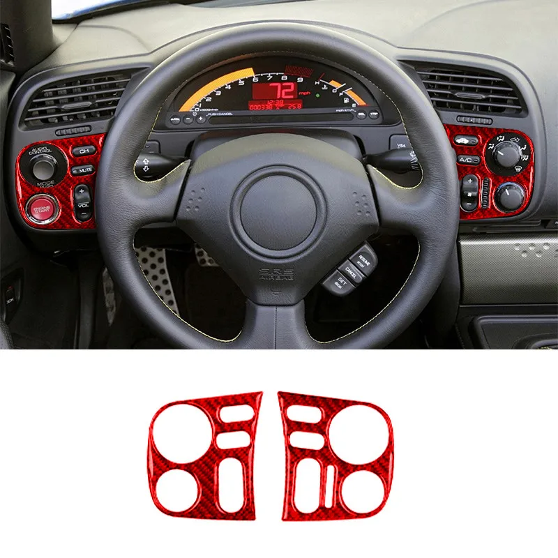 

Наклейка из углеродного волокна на панель автомобиля для Honda S2000 2004-2009
