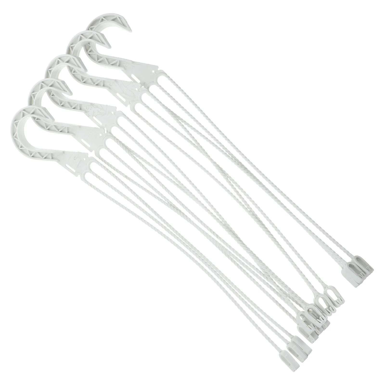 5 Pcs Absorb Water Succulent Flowerpot Hanging Basket Basin Water-absorbing Hook Planter Pots Bird Feeders Plastic Load