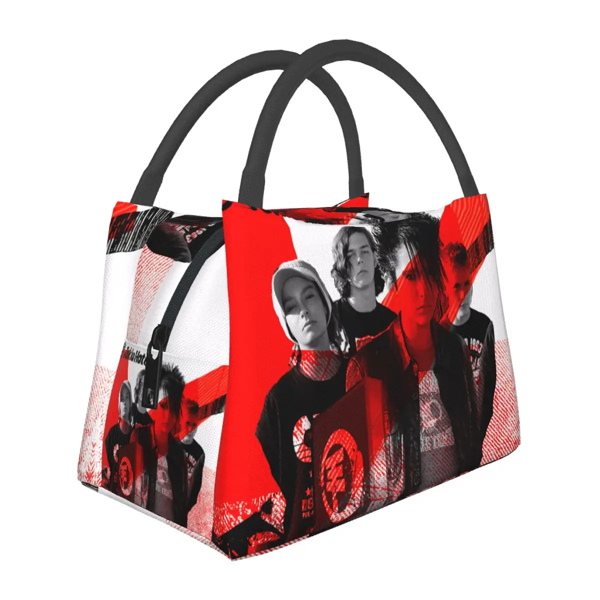 

Tokio Hotel Lunch Bags Reusable Tote Lunch Bags For Office Work School Picnic Camping Thermal Insulation And Cold Preservation