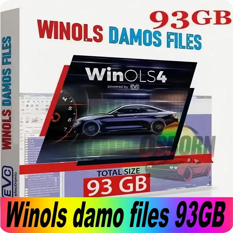 Car Tuning Software with ECM Titanium and Winols