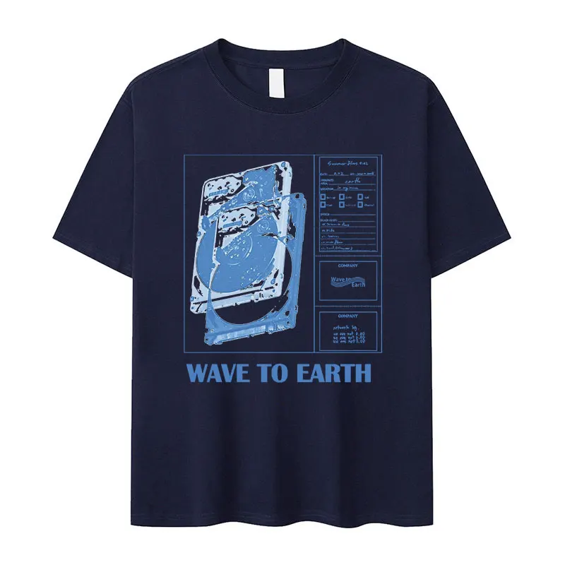 Wave To Earth 2024 Tour Album T Shirts Men's Hip Hop High