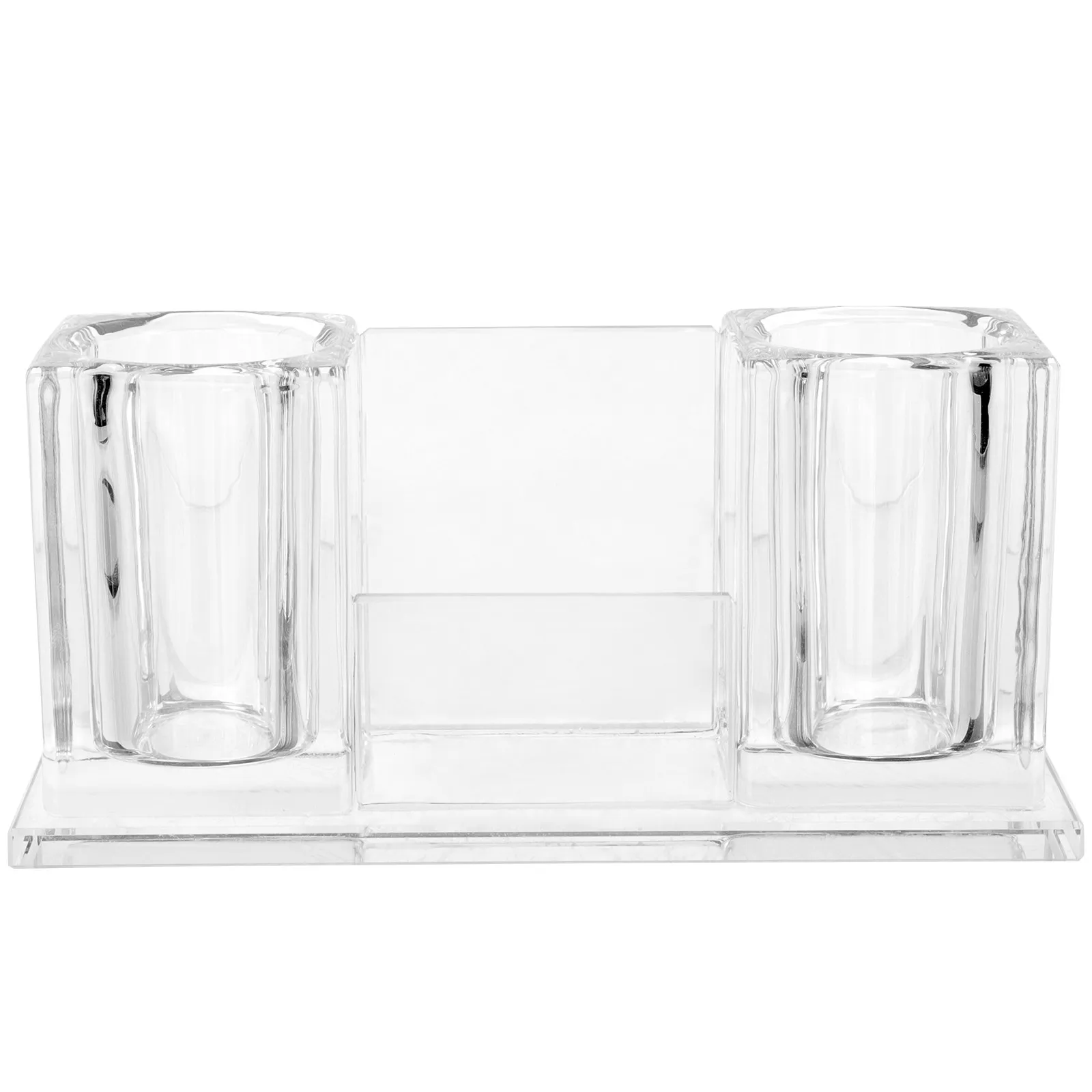 유리 마이크 스탠드 데스크탑 마이크 홀더 헤비 듀티 안정적인 무선 마이크 베이스 홈 스튜디오 사무실용 스크래치 방지 표면