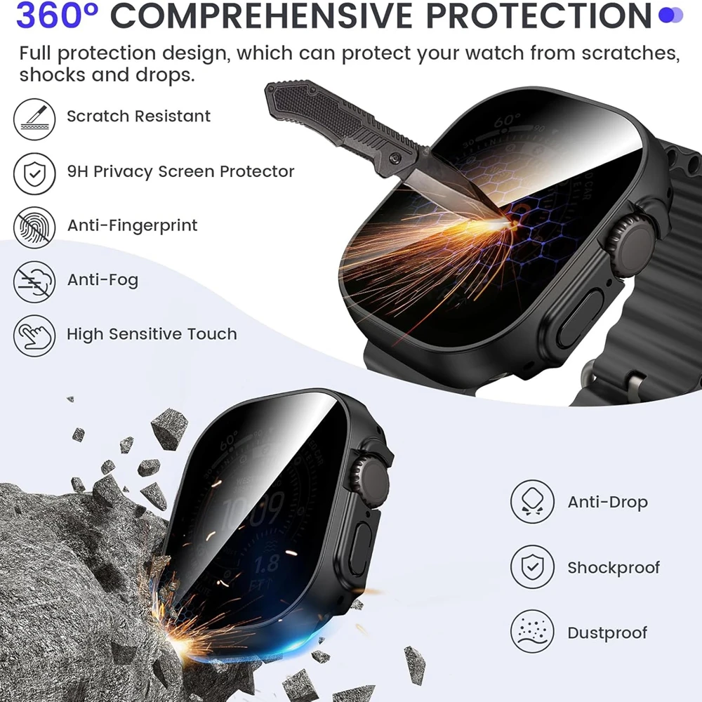 Premium Tempered Glass Screen Protector with Cover