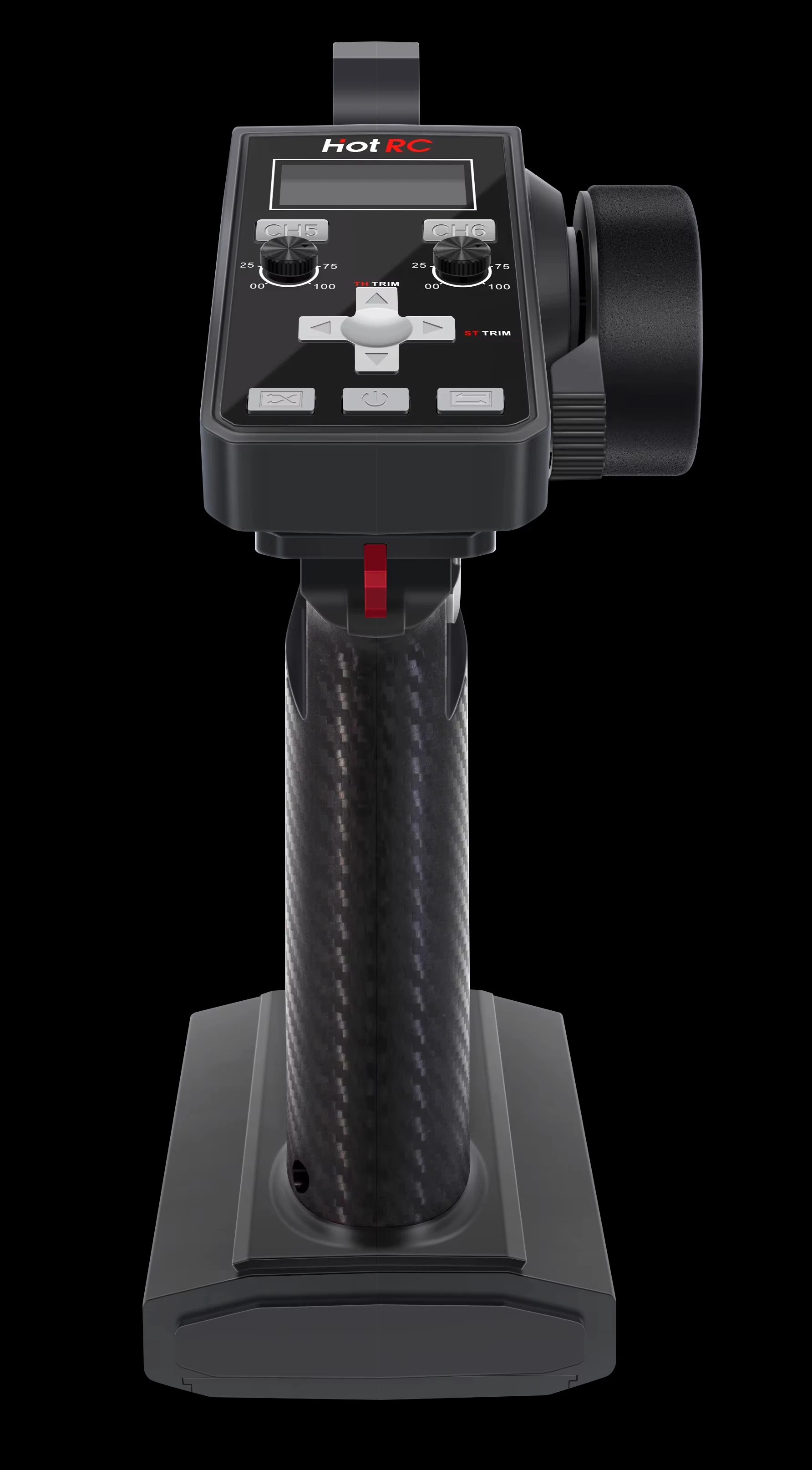 HotRC CT-6A Émetteur RC 6CH 2.4GHz avec Récepteur - Simulateur RC