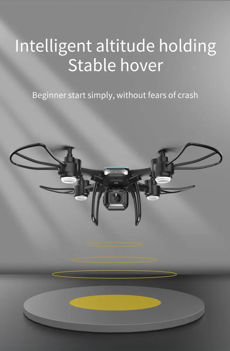 intelligent altitude holding stable hover beginner start simply, without fears of crash
