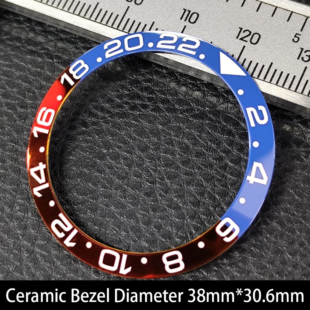 Elegant 38mm Ceramic Bezel Insert