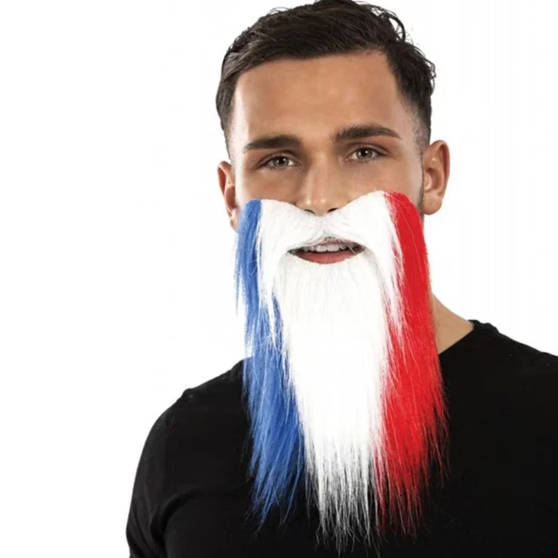 Barbas Falsas Para Fiestas - Pack De 6 Piezas Con Bandas Elásticas, Ideales Para Disfraces Y Halloween