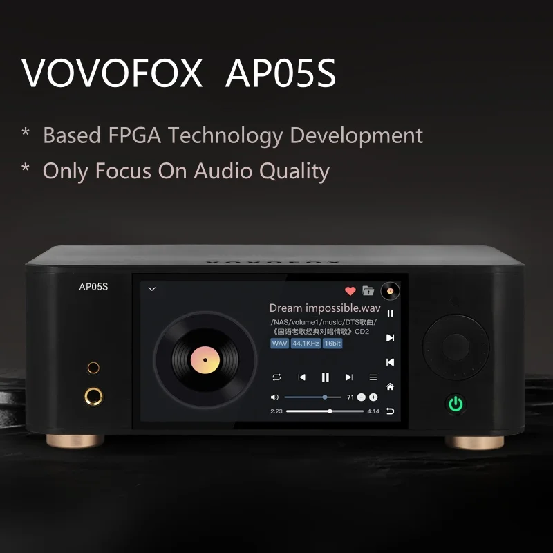 VOVOFOX-HiFi Lossless Music Player based FPGA Audio System