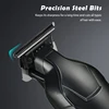 WAIKIL professional men's electric hair clipper oil head electric push shear carving shear USB rechargeable cordless trimmer 3