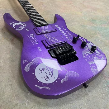 Purple Moon Ouija Guitar 1