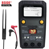 BSIDE Multi-purpose Transistor Tester Diode Triode Capacitance Resistor Meter MOS/PNP/NPN SMD test Multimeter ESR02pro 1