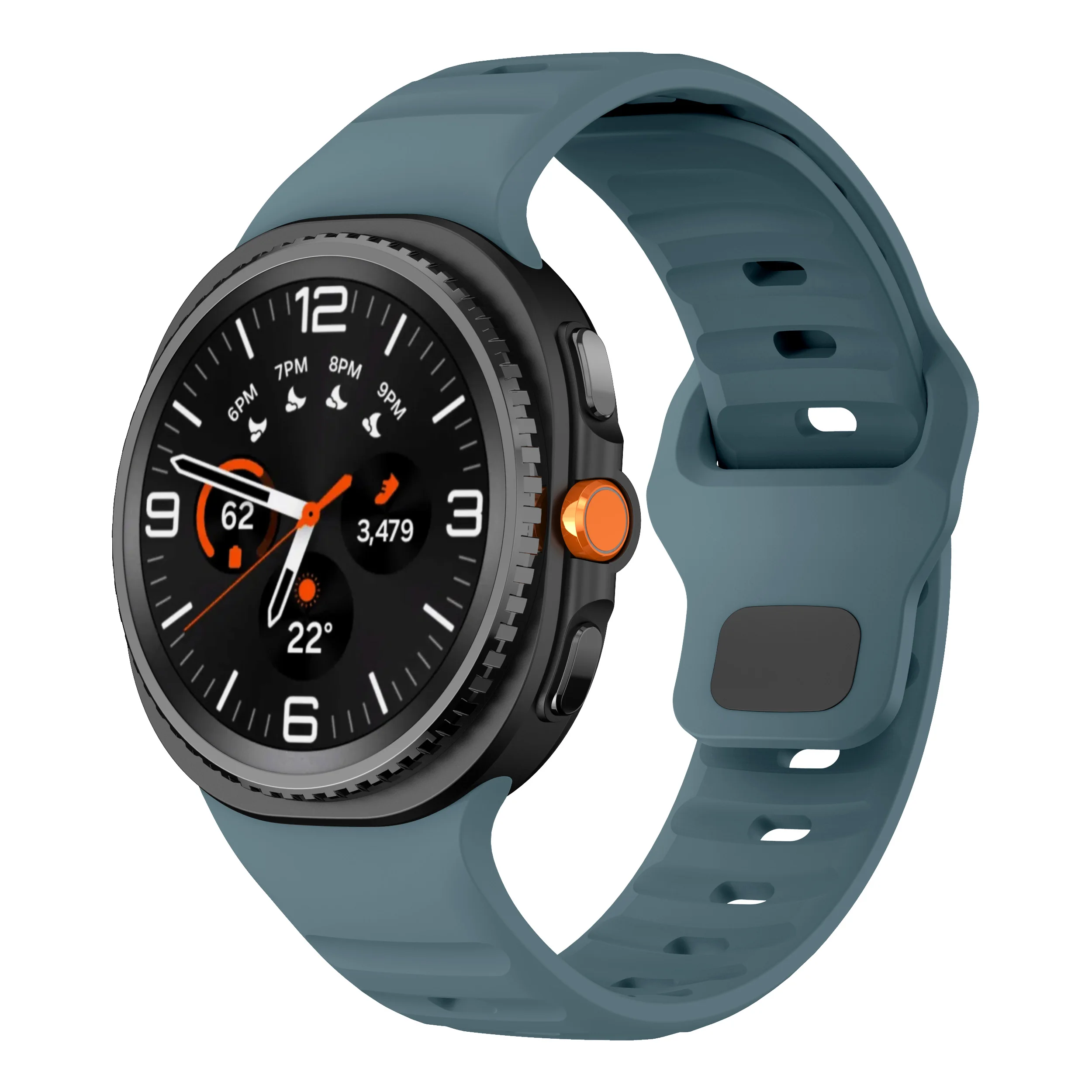 Breathable Sport Strap with Reverse Buckle