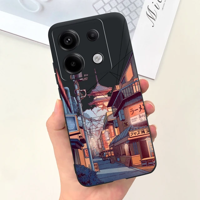 Xiaomi Poco X6 5G Funda Gel Tpu Silicona dibujo Vaquero