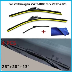 High - Performance Car Wiper Blades Set - Front & Rear - Premium Quality Accessories (A Type)