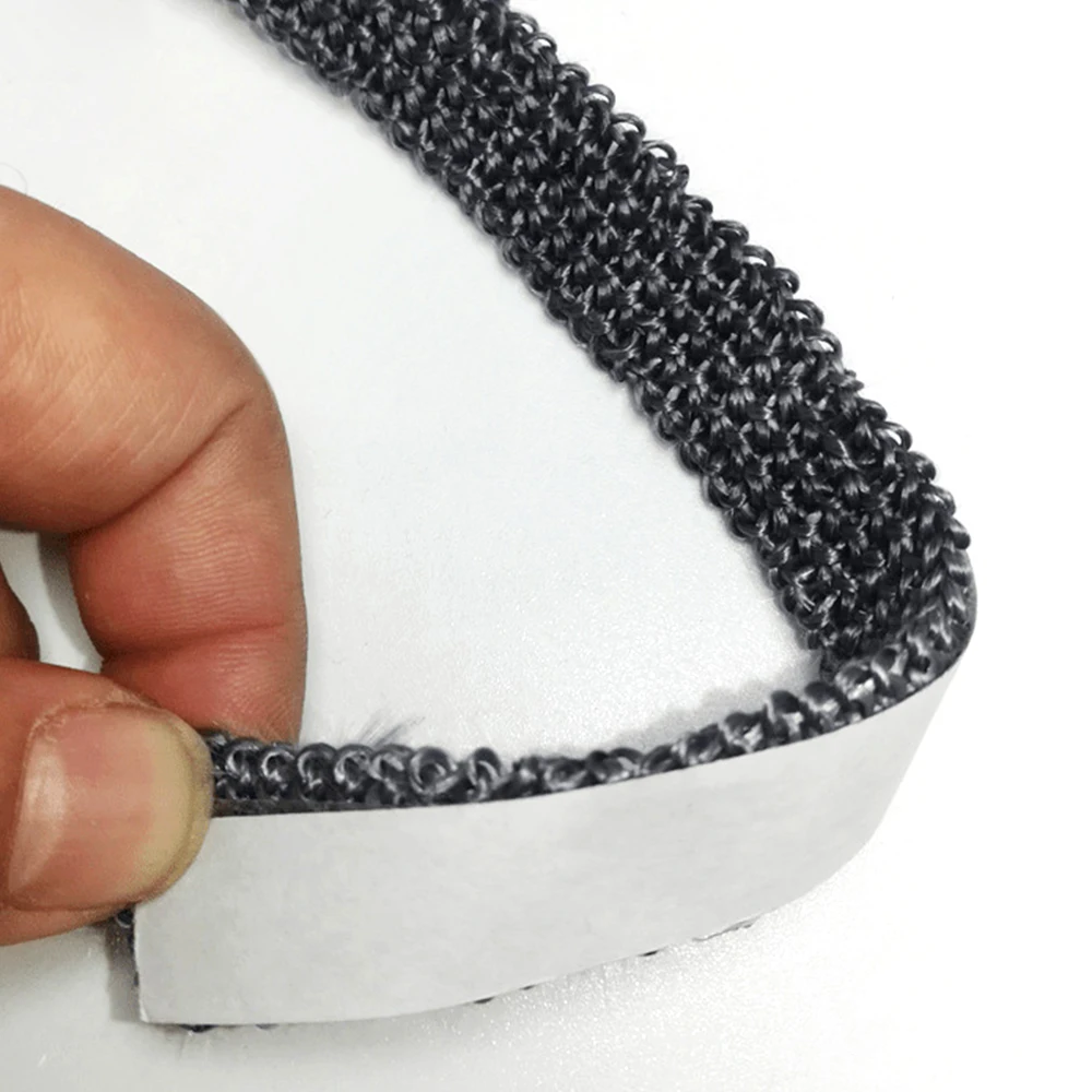 10/15mm Width Flat Stove Rope Self-Adhesive Fiberglass Seal Stove Fireplace Door Fire Rope Sealing Strip Cord Gasket