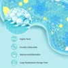 1Pc Gel Cooling Eye Mask for Eyes - Reusable, Adjustable, Soothing Ice Pack Eye Mask with Plush Backing, Paraben Free 4